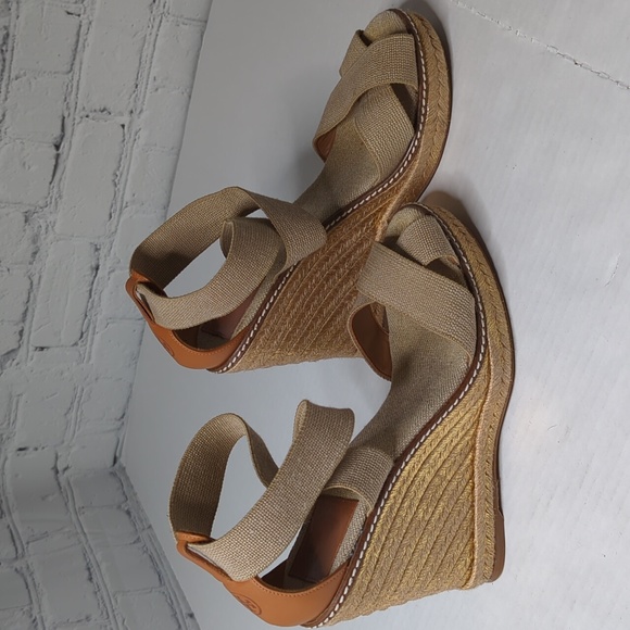 Tory Burch Adonis strappy wedge sandals - Picture 3 of 7